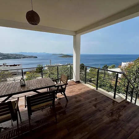 Villa In Yalikavak, Panoramic Sea View And